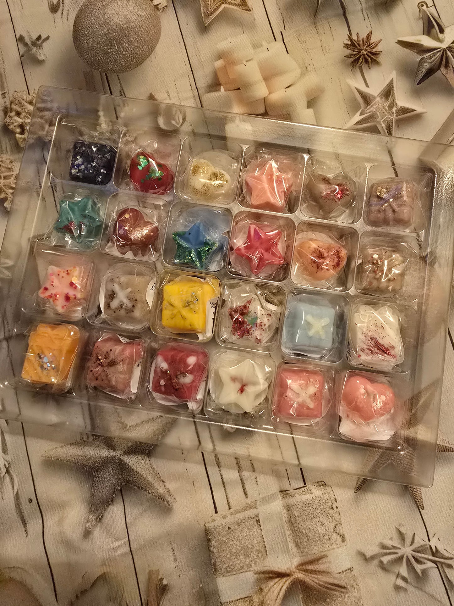 24 day Wax Advent Calendar Christmas and best seller scented.